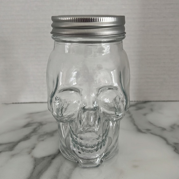 Target 2023 - NWT - Skull Jars (1 Black, 1 Clear) - Picture 9 of 13